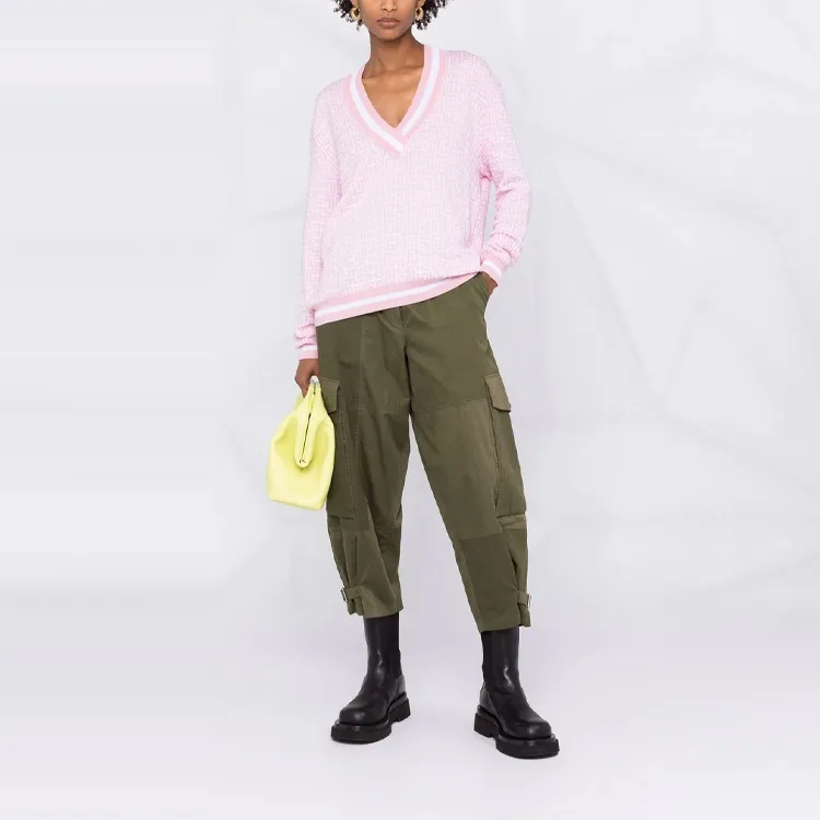 BALMAIN FW21 Sweater Women's Pink-1