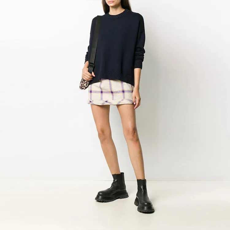GANNI FW21 Sweater Women's Dark Blue-2