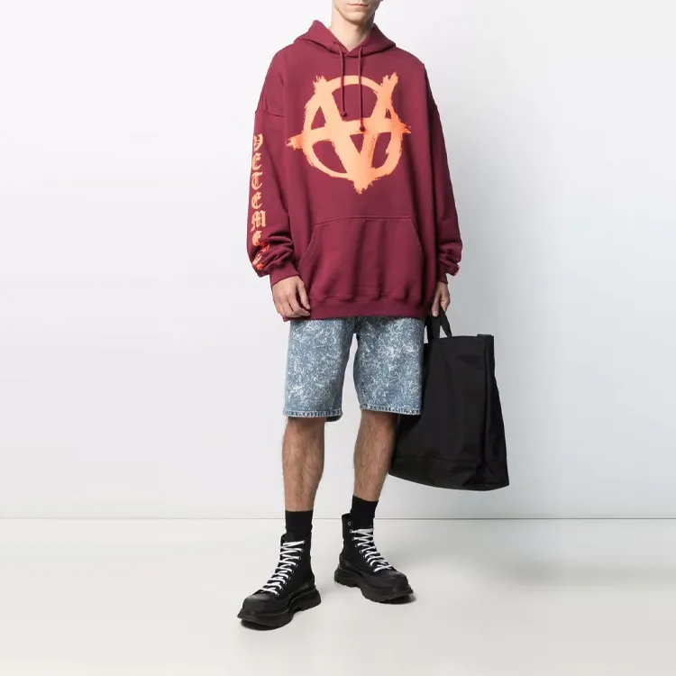 Vetements Double Anarchy Logo Hoodie-1