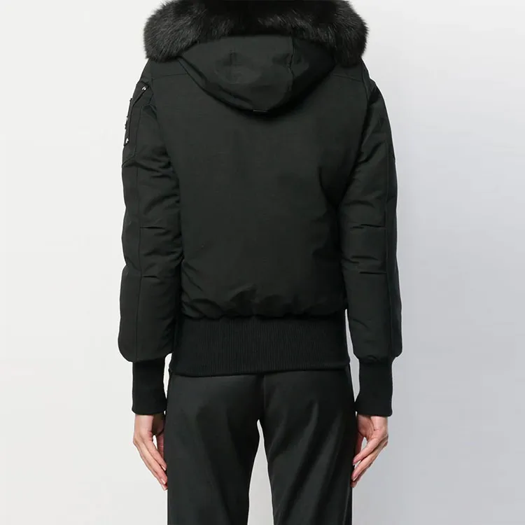 Moose Knuckles Fur Hooded Jacket-1