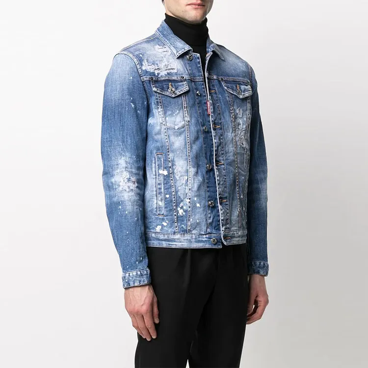 DSQUARED 2 FW21 Denim Jacket Men's Blue-3