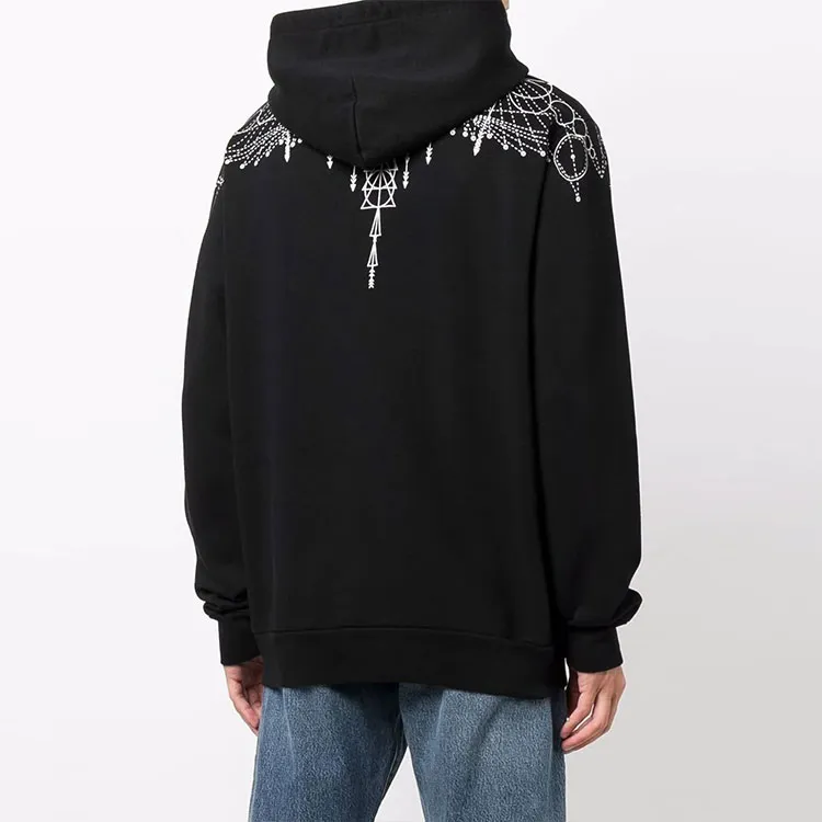 Marcelo Burlon Astral Wings Drawstring Hoodie-1