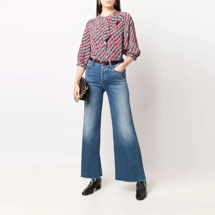 See By Chloe Flouncy Floral Print Top-1