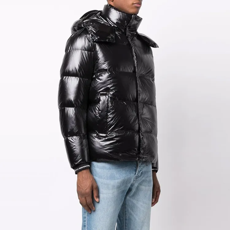 EMPORIO ARMANI Down Jacket Men's Black-2