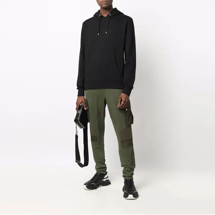 BALMAIN Knitted Sweatpants Men Green-1