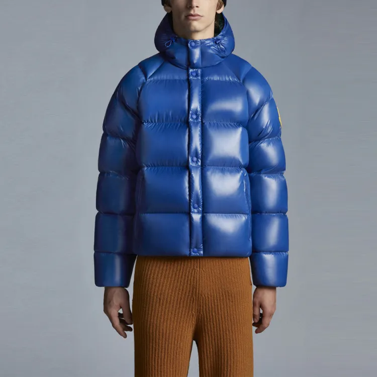 MONCLER GENIUS FW21 Down Jacket Men's Carrot Blue-2