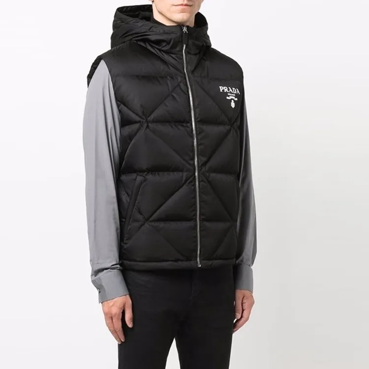 PRADA Re Nylon Down Vest-4