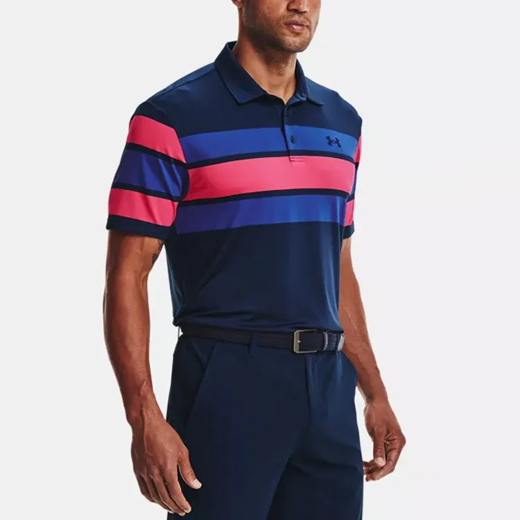 Under Armour Playoff 2.0 Polo Shirts Men Blue-3