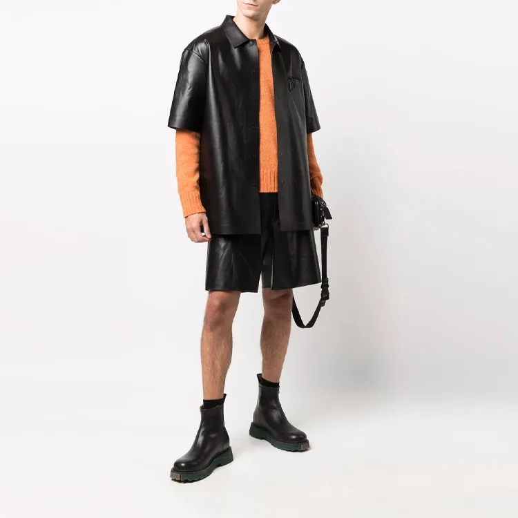 OFF WHITE SS21 Cargo Shorts Men Black-1
