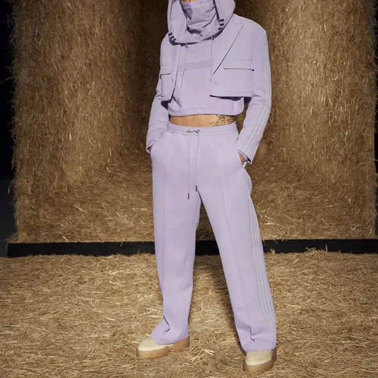 Adidas Ivy Park 3 Stripes Suit Pants Purple Glow-2