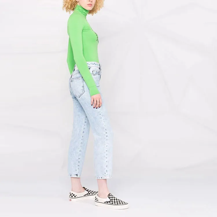 MSGM Jeans Women's Light Blue-3