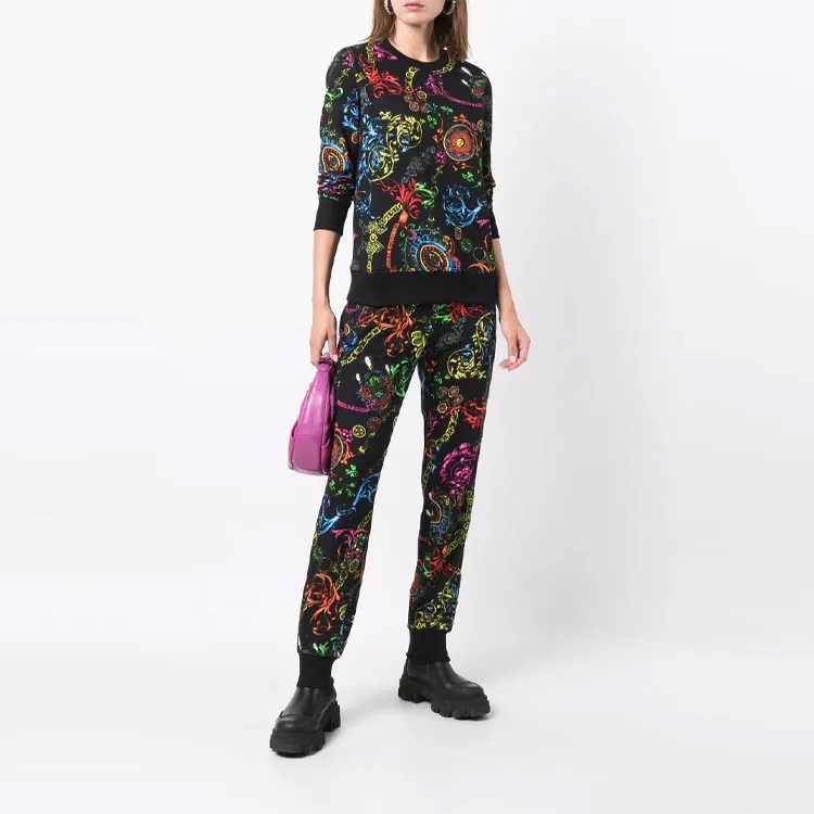 VERSACE JEANS COUTURE Sweatshirts Women's Black-1