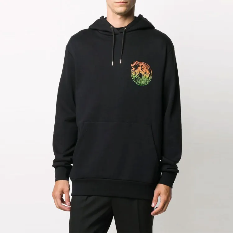 Paul Smith Printed Drawstring Hoodie-1