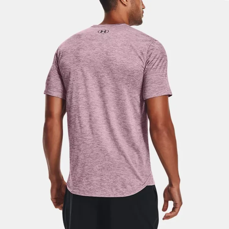 Under Armour T-Shirt Men's Pink Hibiscus-4