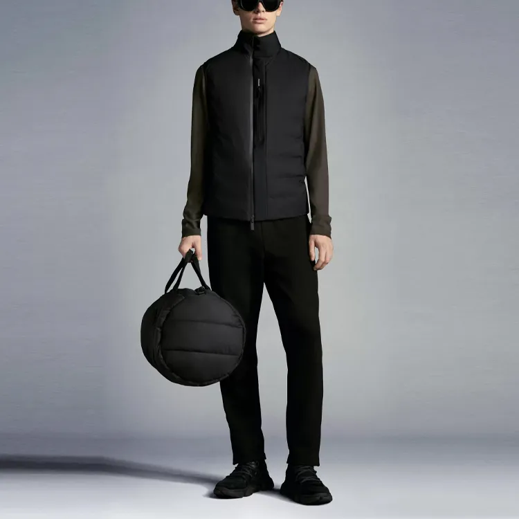 Moncler Vests Men Black-1