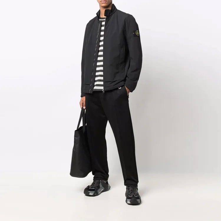 STONE ISLAND Jackets Men Black-1