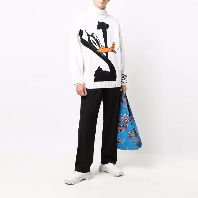 GCDS Sweaters Men White-1