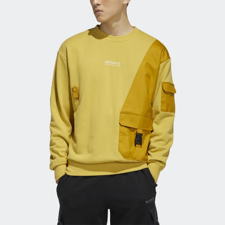 Adidas Originals Sweatshirt Men's Yellow-1