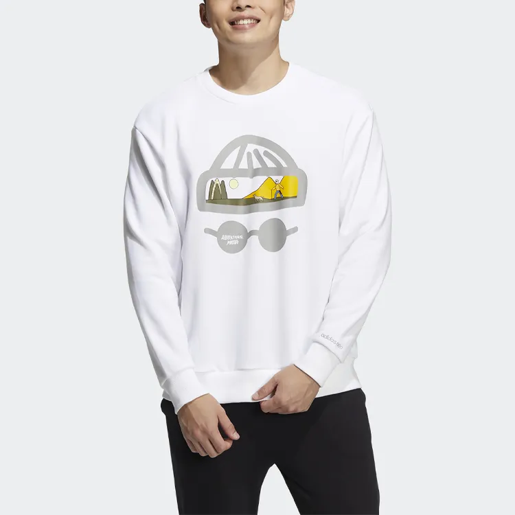 Adidas Neo Sweatshirts Men White-1