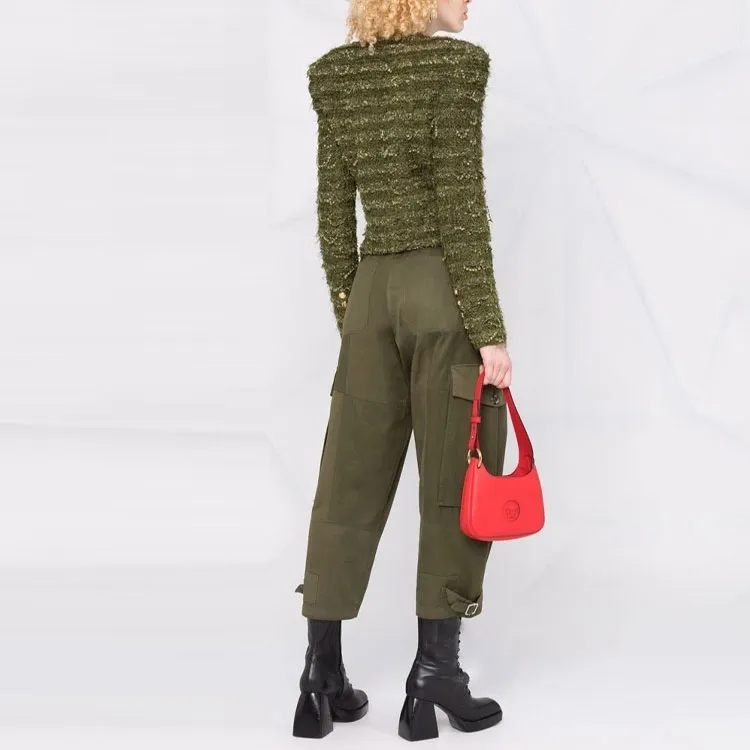 BALMAIN Jackets Women's Green-1