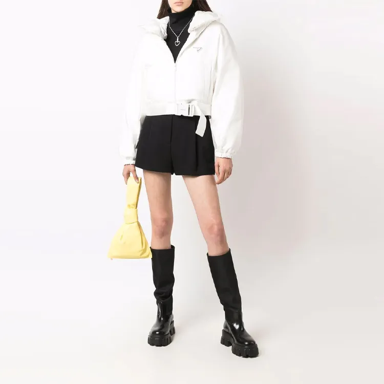 PRADA Down Jackets Women's White-3