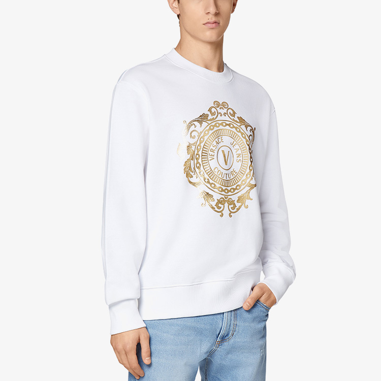 関税送料込【VERSACE JEANS COUTURE】スウェット VERSACE JEANS COUTURE ヴェルサーチェ トレーナー メンズ