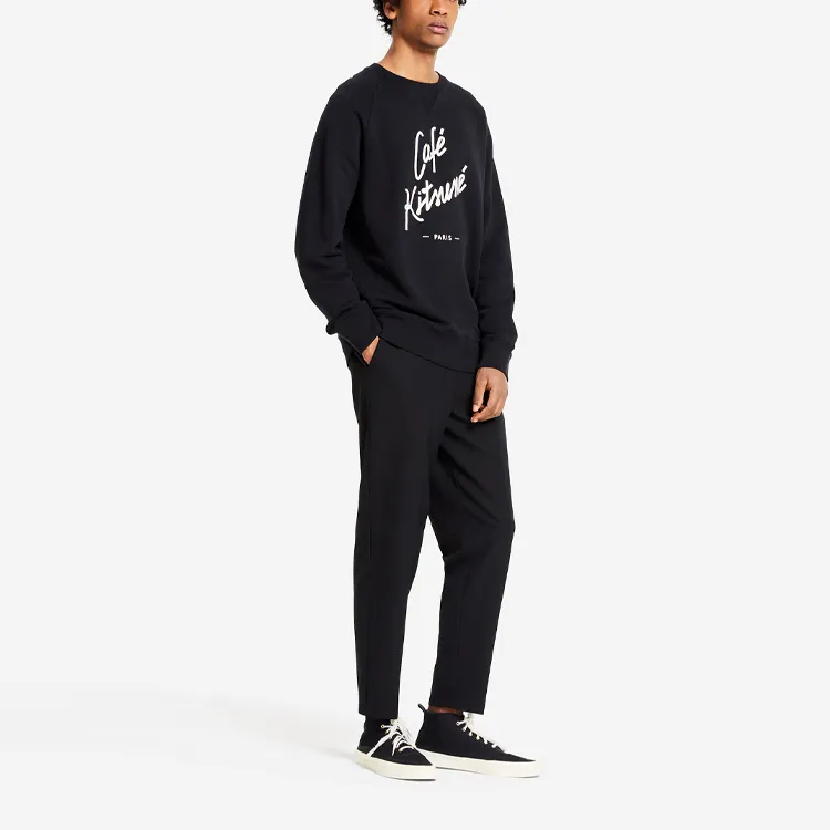 Maison Kitsune Sweatshirts Unisex Black-3