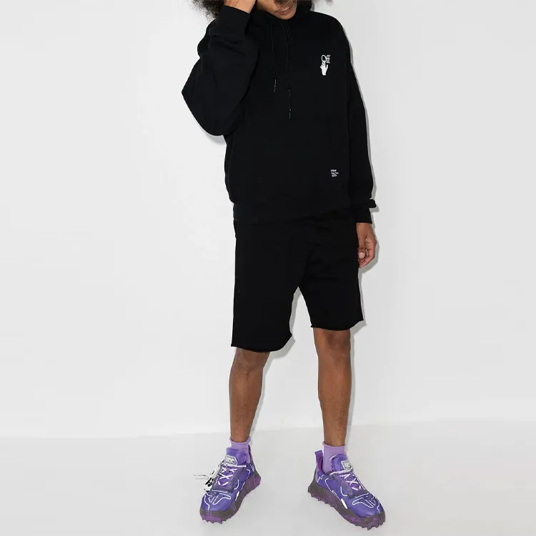 OFF WHITE Starred Arrow Sweatshorts-1