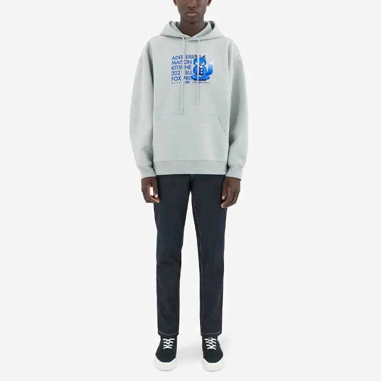 Ader Error X Maison Kitsune Sweatshirts Men Gray-2