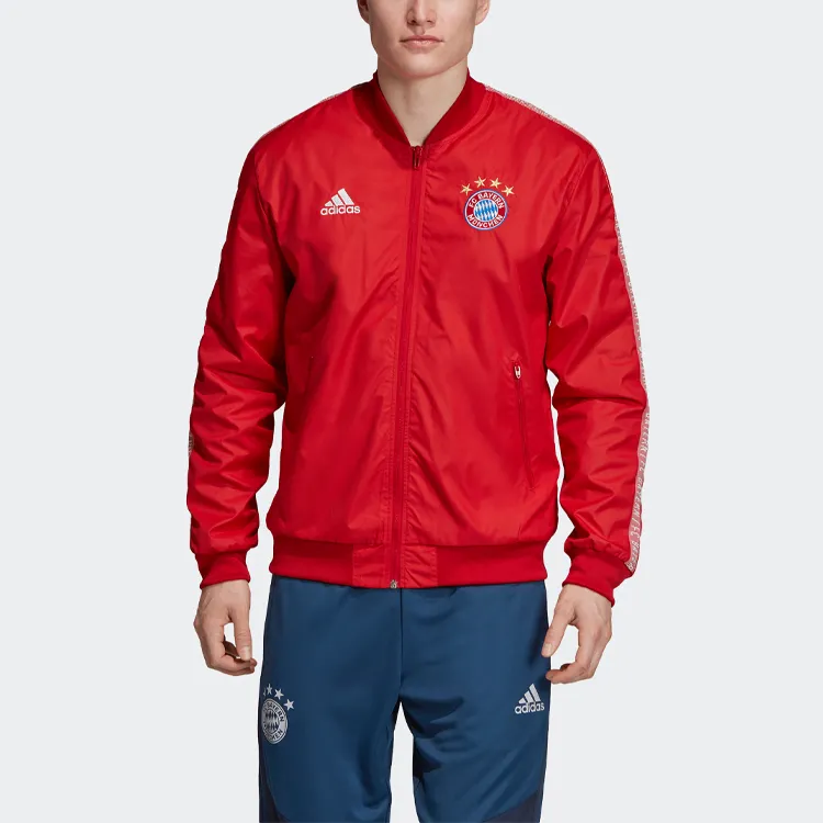 Adidas Bayern Munich Jackets Men Red-2