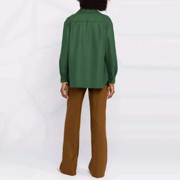 ALBERTA FERRETTI Coats Women's Green-2