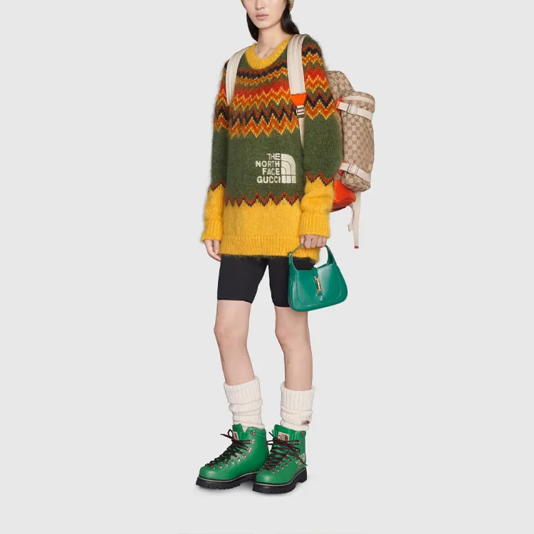 GUCCI X The North Face Sweater Yellow/Green-2
