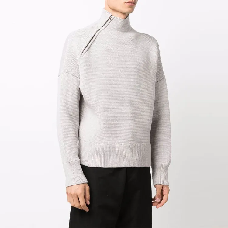 Jacquemus Sweaters Men Gray-3