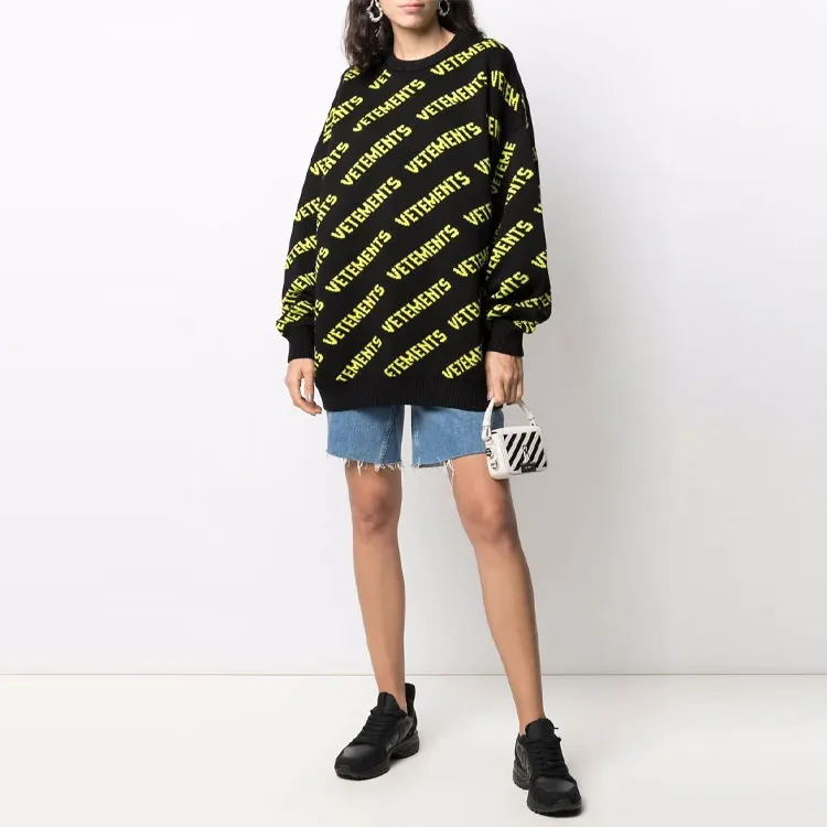 Vetements Monogram Knitted Sweater-2
