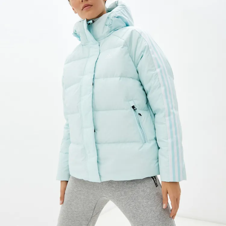 Adidas Down Jackets Women's Light Blue-2