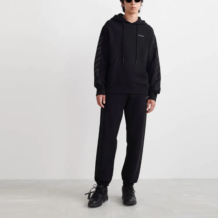 OFF WHITE Diag Outline Slim Hoodie-1