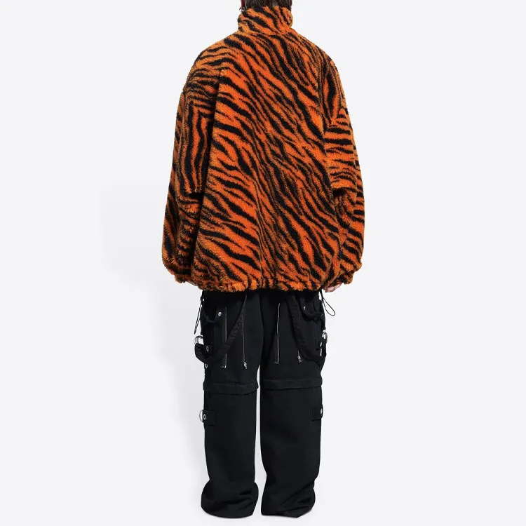Balenciaga SS22 Jackets Coats Loose Fit Style Men's Orange-3