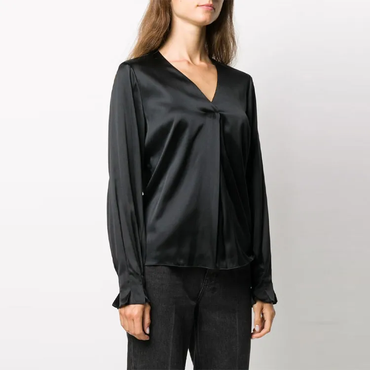 PINKO Renzo V Neck Blouse-3