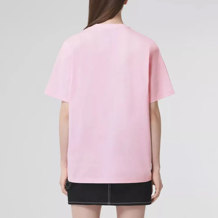 Burberry T Shirt Women's Light Candy Pink-2