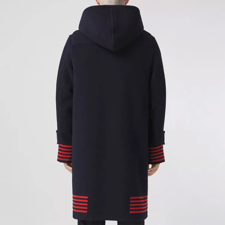 Burberry Coats Men's Dark Ink Blue-2