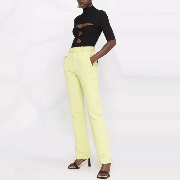 Jacquemus Le Haut Palmi Twist Cut-out Top.-3