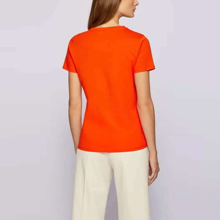 HUGO BOSS T-Shirts Women's Orange-3