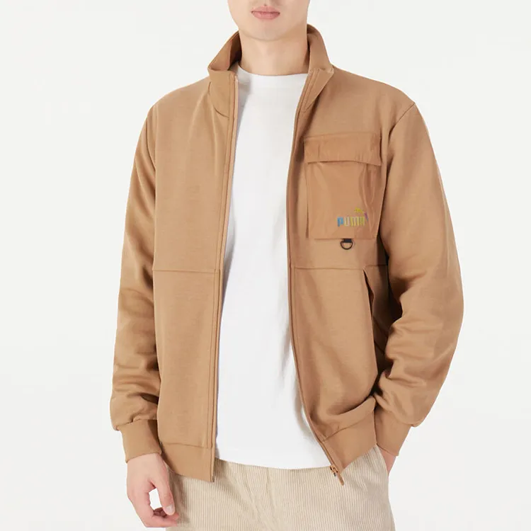 PUMA Jackets Unisex Khaki-1