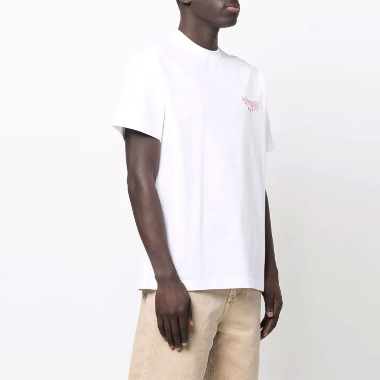 Jacquemus Le T shirt Vague Print Wave Logo T shirt-3