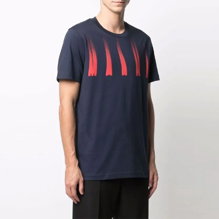 MARNI T-Shirts Men Blue-3