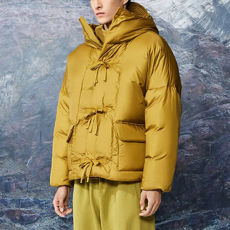 LiNing Down Jacket Men's Burnt Tea Green-4