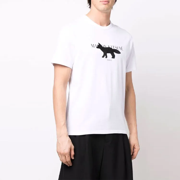 Maison Kitsune T Shirts Men White-3