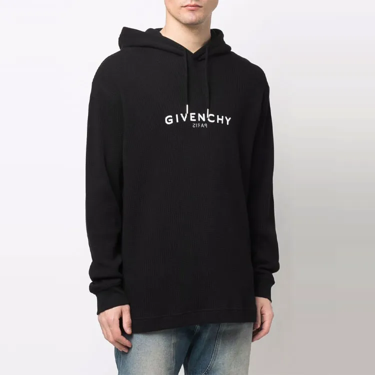 Givenchy Reversed Waffle Hoodie-4