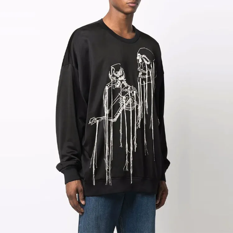 Alexander McQueen Sweatshirts Men Black-2