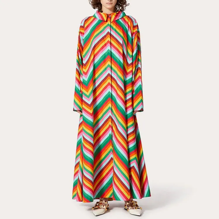Valentino Long-Sleeved Dresses Women's Multicolor-1